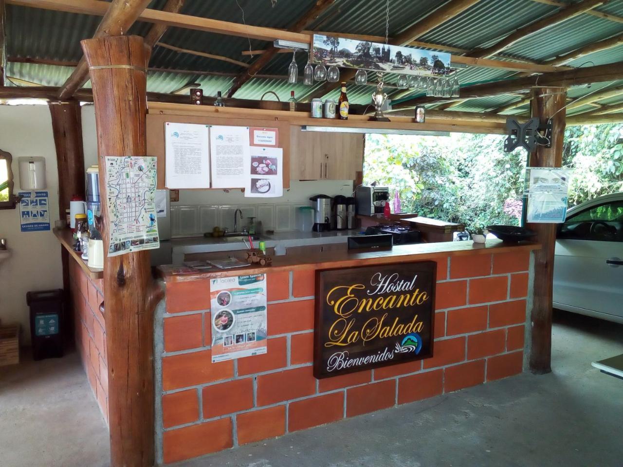 Hostal Encanto La Salada Jardin Exterior photo